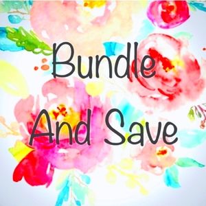 Bundle and Save!! Make me an offer, I love a good deal!